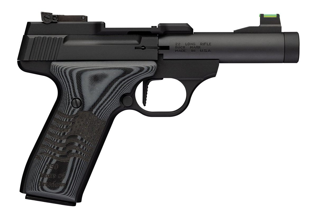 Browning 051611490 Buck Mark Black Label 250 SR 22 LR 10+1 4in Matte Bull T