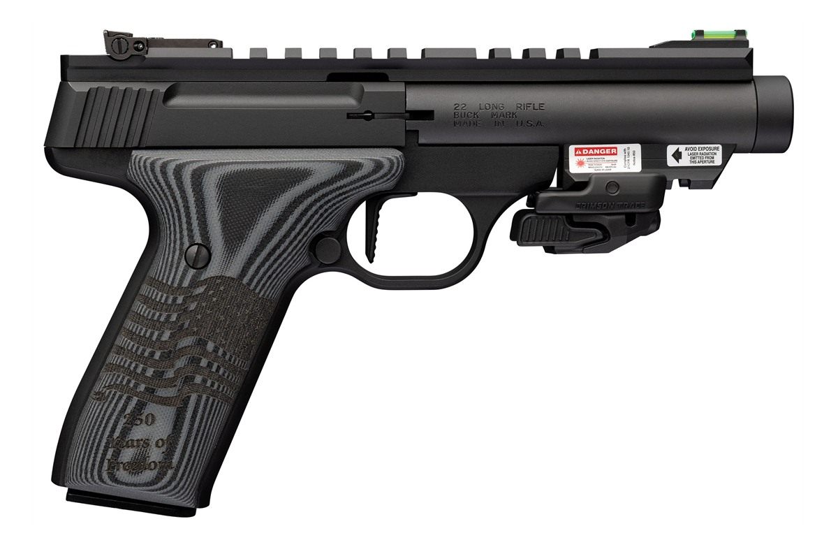 Browning 051612490 Buck Mark Black Label 250 SR 22 LR 10+1 4.40in Matte Thr