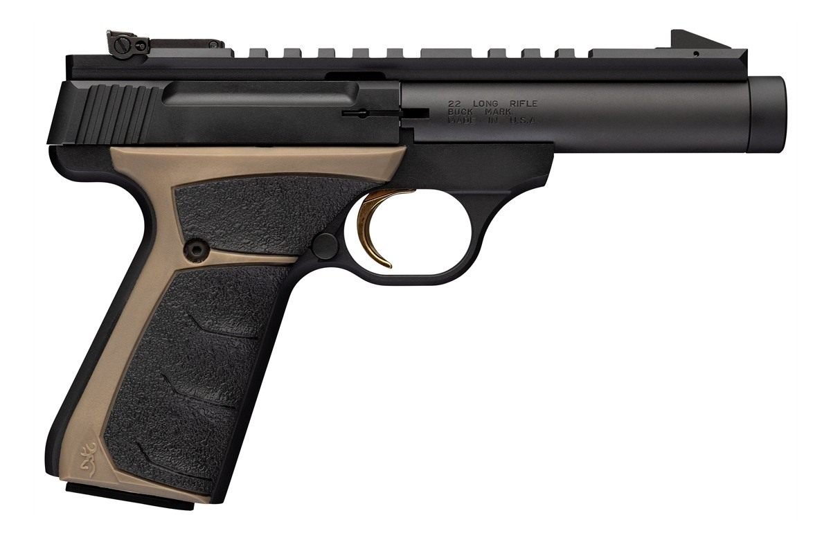 Browning 051614490 Buck Mark Field Target 22 LR 10+1 4.40in Matte Black Bul