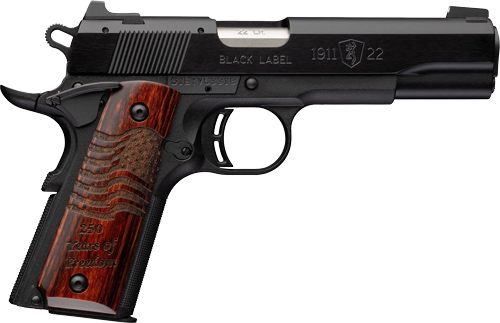 Browning 051071490 1911 Black Label Medallion 250 Full Size 22 LR 10+1 4.25 view 2