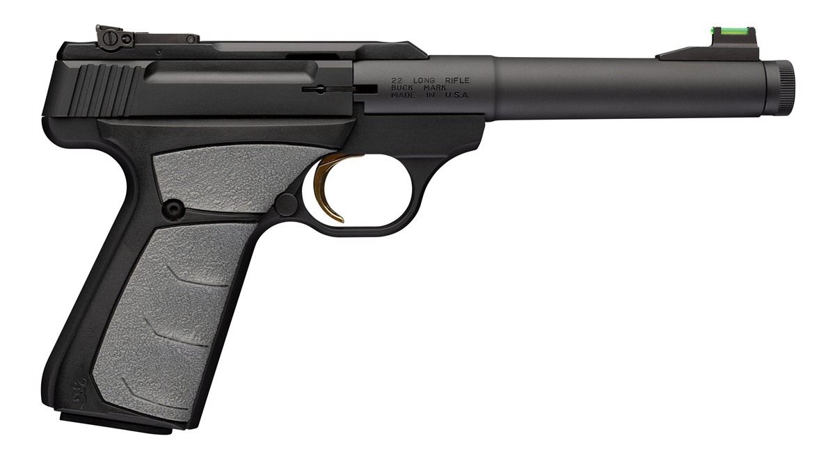 Browning 051617490 Buck Mark Camper 22 LR 10+1 5.90in Matte Black Threaded