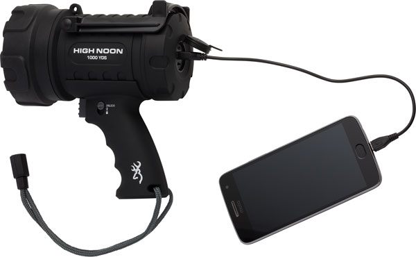 BROWNING HIGH NOON LED SPOTLT 87-1800 LUMENS RECHARGEABLE