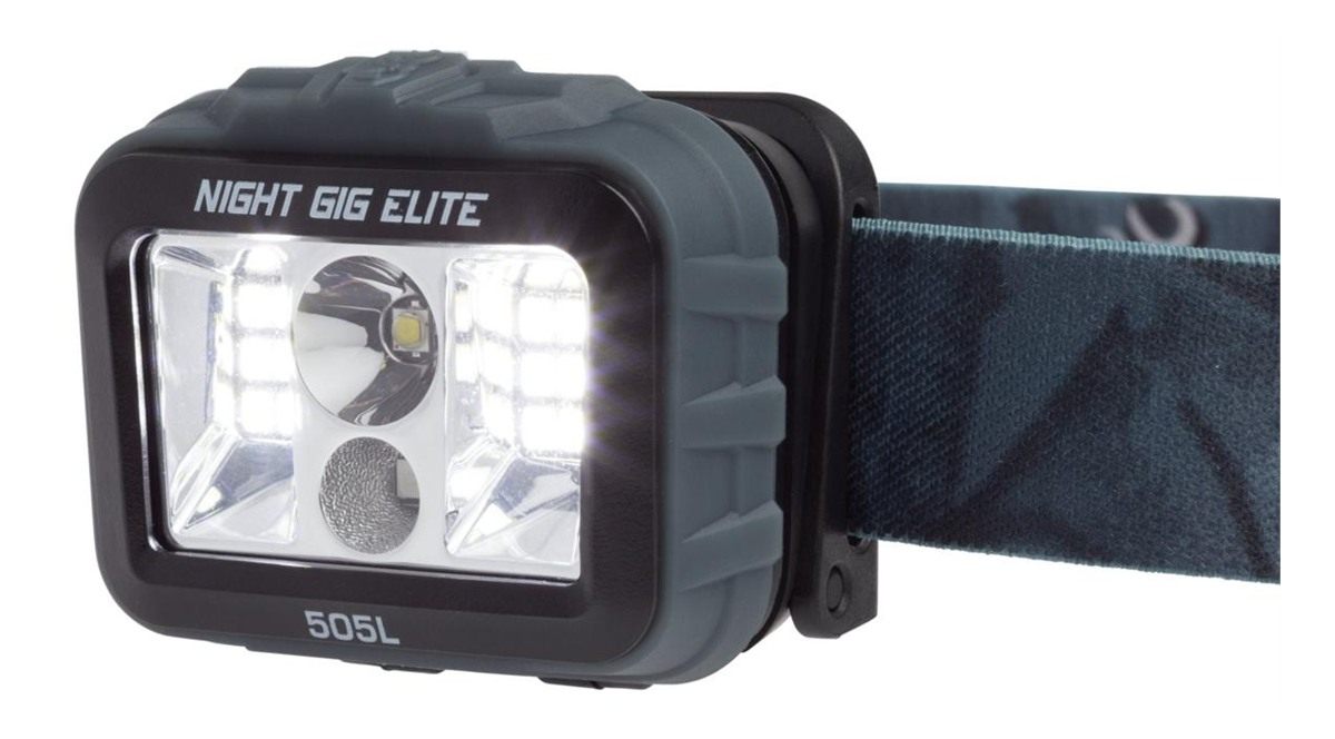 Browning Clothing Night Gig Elite Headlamp 25-505 Lumens Blue