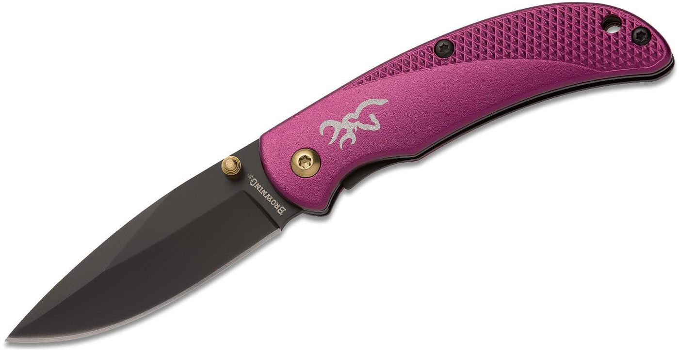 Browning 3220343 Knife, Prism 3 Plum view 2