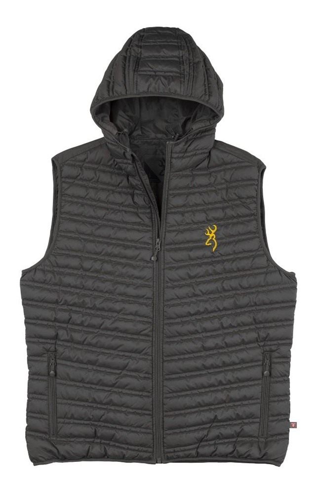 Browning 3053087901: Vest, Packable Puffer, Carbon view 3