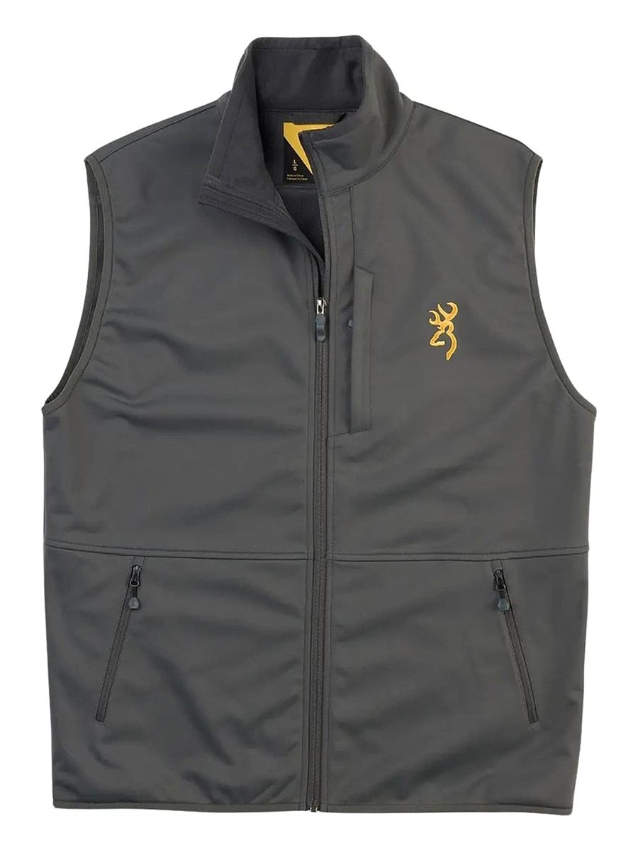 Browning 3053107903: Vest, Softshell, Carbon