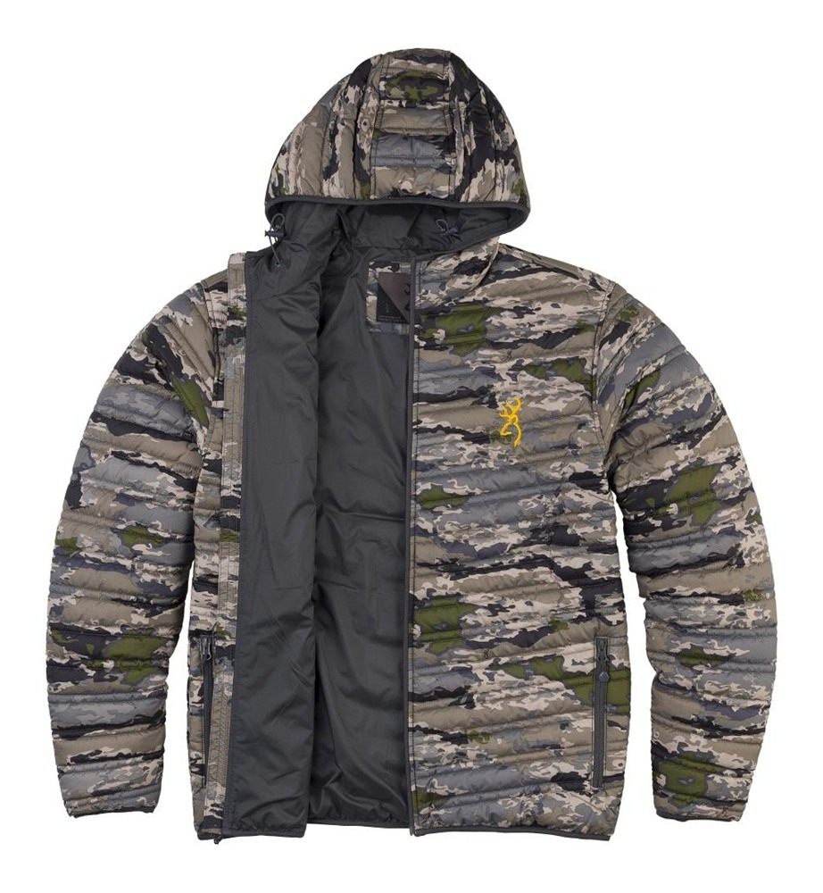 Browning Clothing Packable Puffer Jacket Ovix Camo S