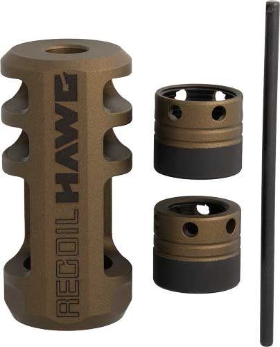 Browning Recoil Hawg Std. Muzzle Brake Smoked Bronze 5/8x24 and 1/2x28