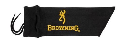 BROWNING VCI GUN SOCK PISTOL DRAWSTRING CLOSURE BLACK