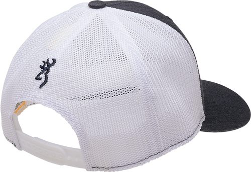 BROWNING CAP MUSTANG 110 MESH BACK REC FLAG PATCH NAVY view 2