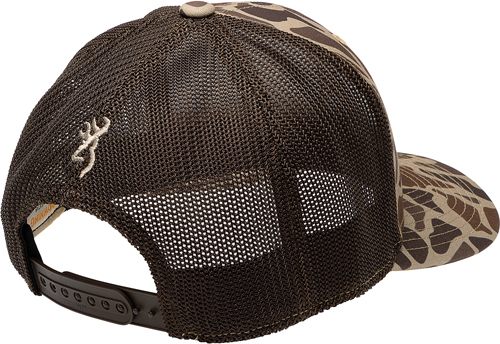 BROWNING CAP FLASHBACK 110MESH BACK REC PATCH TAN CAMO view 2