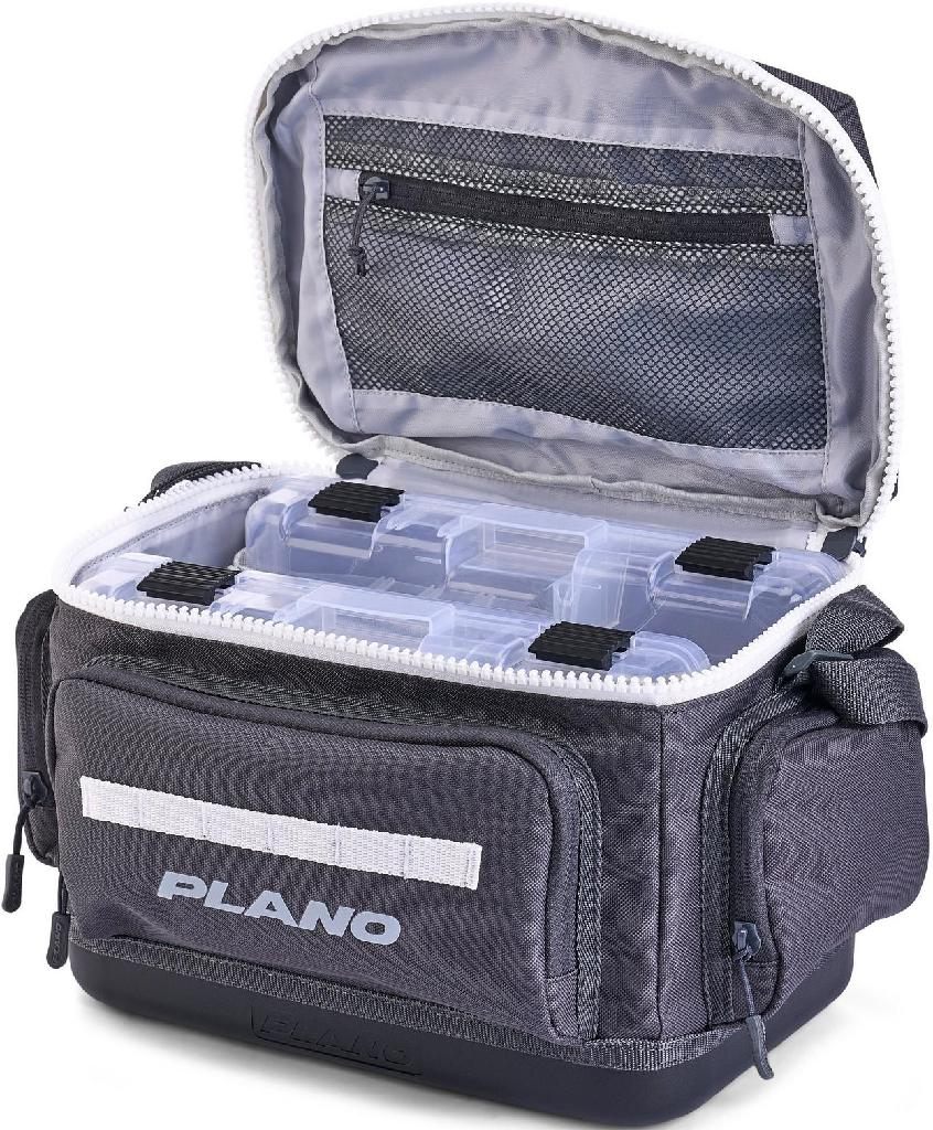 Plano Weekend 3600 Tackle Bag, Cutting-Edge Fishing Tackle Bag, Molded Waterproof Base, Spacious Storage, Die Cut Tool Sleeves, Daisy Chain Attachment Points view 2