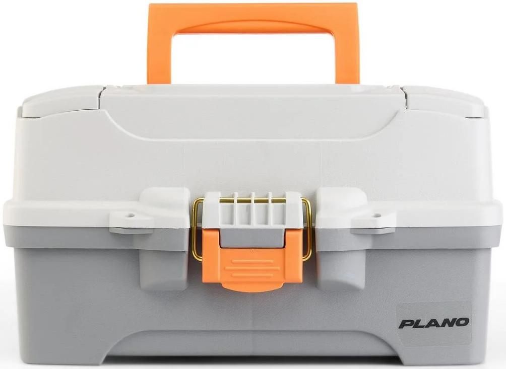 Plano Molding 6221 Dlx 2-tray Box Gray/gray