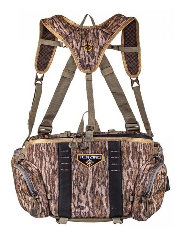 Tenzing Unisex Adult Hangtime Lumbar Pack, Mossy Oak Bottomland | Adjustabl view 4