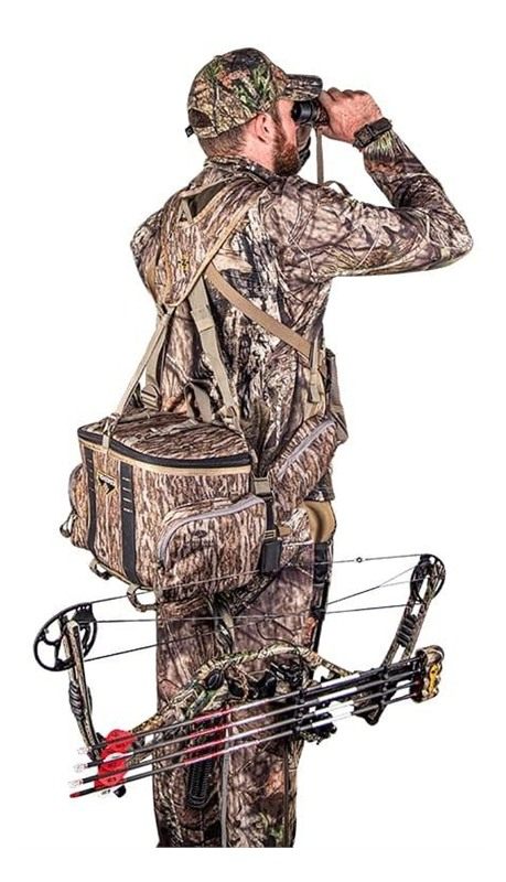 Tenzing Unisex Adult Hangtime Lumbar Pack, Mossy Oak Bottomland | Adjustabl view 5