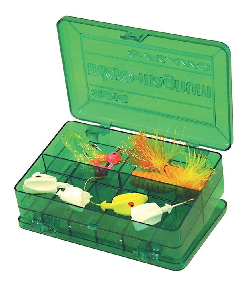 Plano 3214 Stowaway Micro Organizer Box, Green, 4.5 x 3 x 1.2 inches ; 2.72