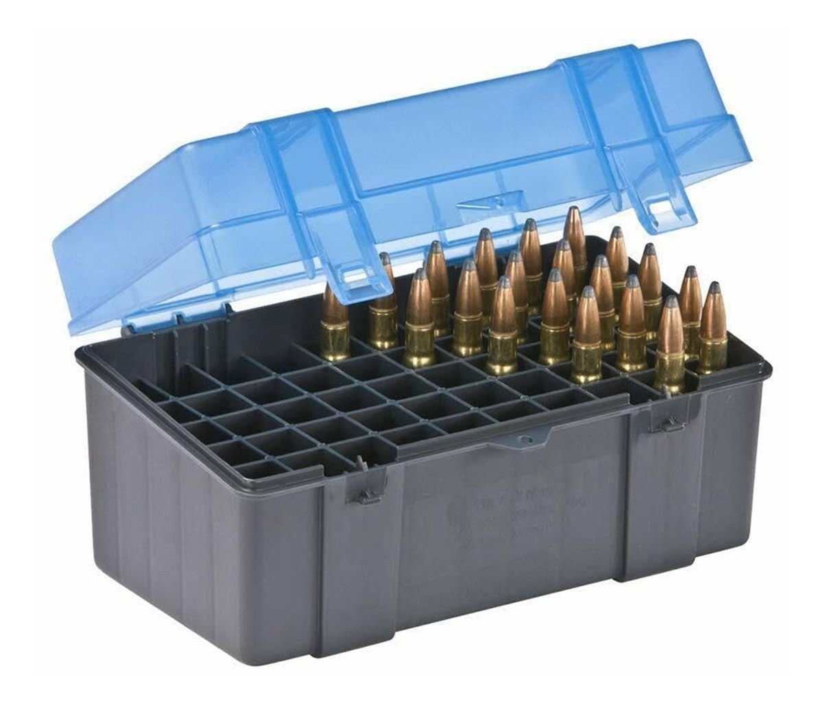 Plano 50 Round Rifle Ammo Case with Slip Cover, Small