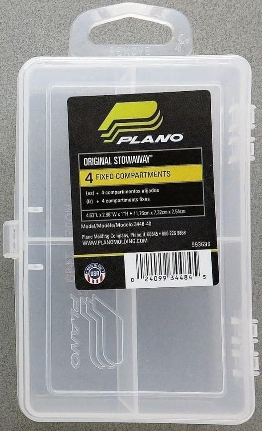 Plano Pocket Stowaway 4 Compartment Utility Box