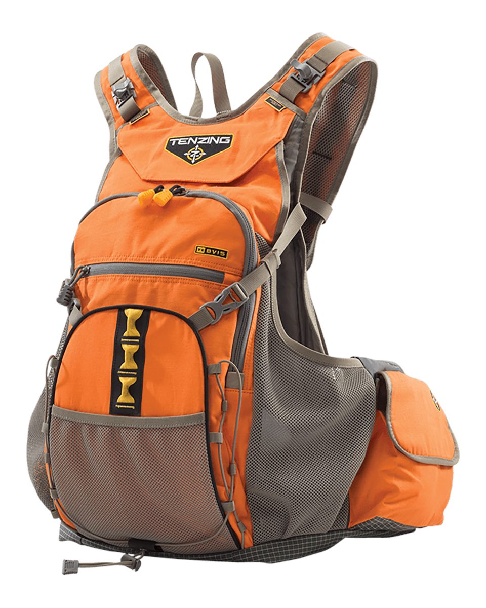 GSM Outdoors Tenzing TZG962207 BV16 Bird Vest M/L Brown/Orange Robic Rip-St