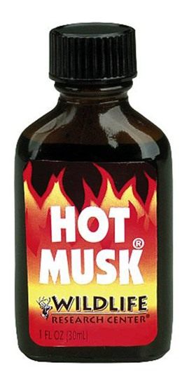 Wildlife Research Hot Musk Attractor Scent, Silver, 1 FL OZ
