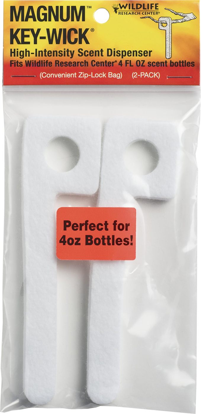Wildlife Research Magnum Key Wick, White, 2 Pack