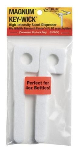 Wildlife Research Magnum Key Wick, White, 2 Pack view 2