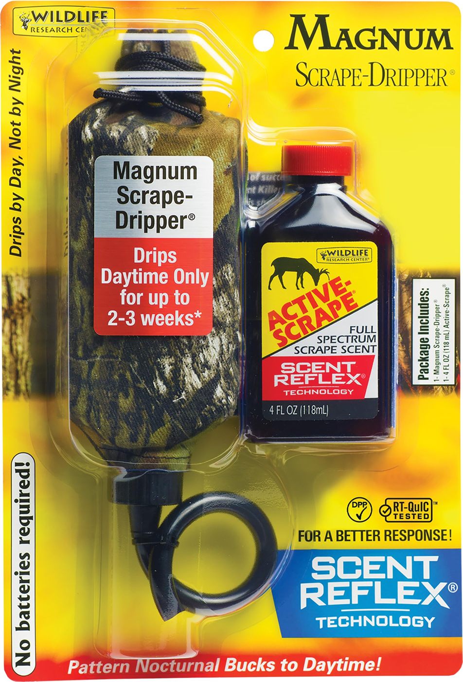 Wildlife Research 385 Magnum Dripper Active-Scrape Combo, 4 Fluid Ounces,Ca