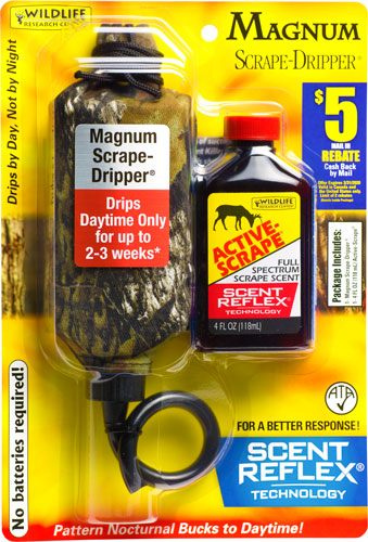 Wildlife Research 385 Magnum Dripper Active-Scrape Combo, 4 Fluid Ounces,Ca view 3