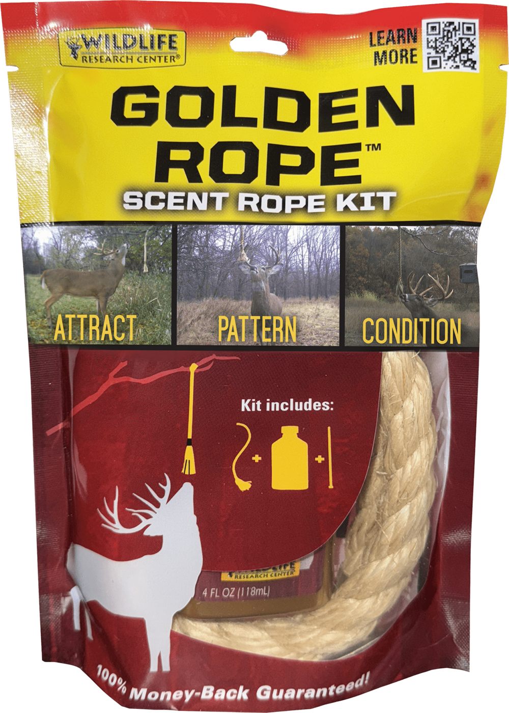 Wildlife Research Center Golden Rope Scent Kit with 1 and 4 oz Attractant B