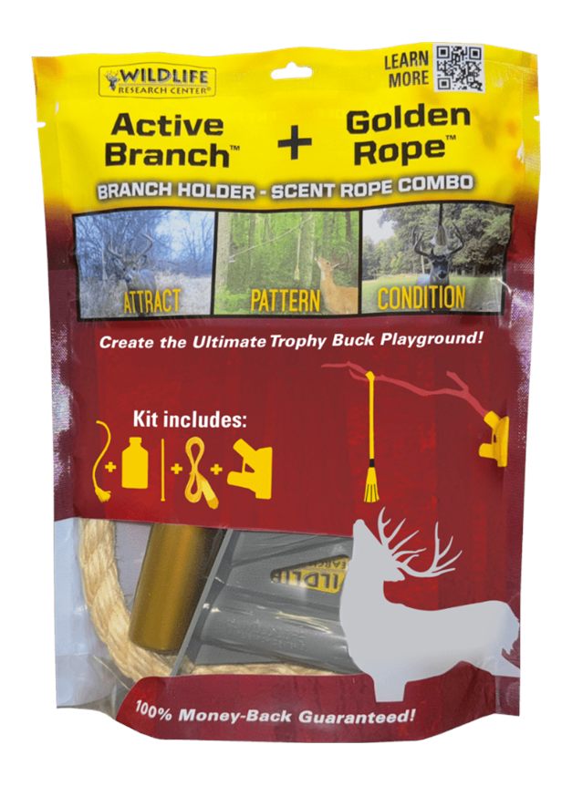 Wildlife Research Center 3974 Combo Kit includes One Golden Rope, 4 oz Scen
