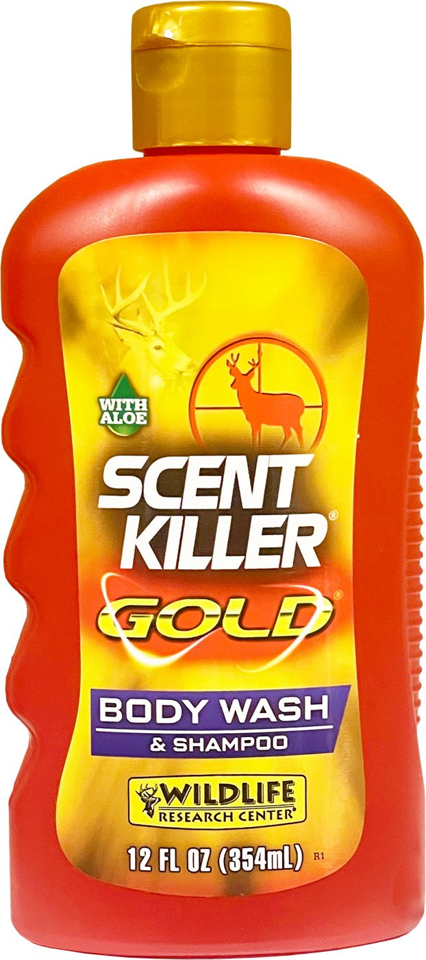 Wildlife Research Scent Killer Gold Body Wash and Shampoo, (12-Ounce), Mult