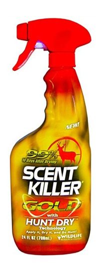 Wildlife Research Scent Killer Gold Spray Deer Hunting Control for Clothing view 2
