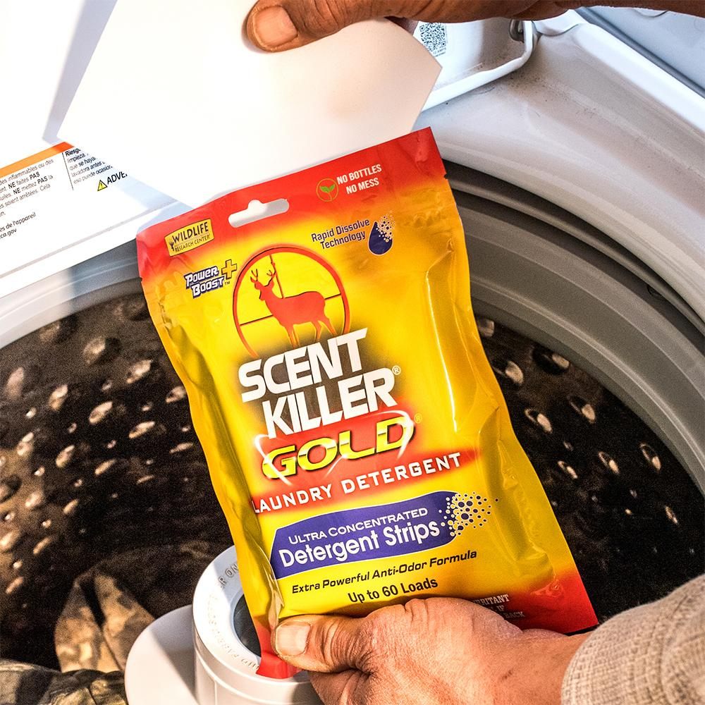 Wildlife Research 1285 Scent Killer Gold Laundry Detergent Strips Odor Elim view 3
