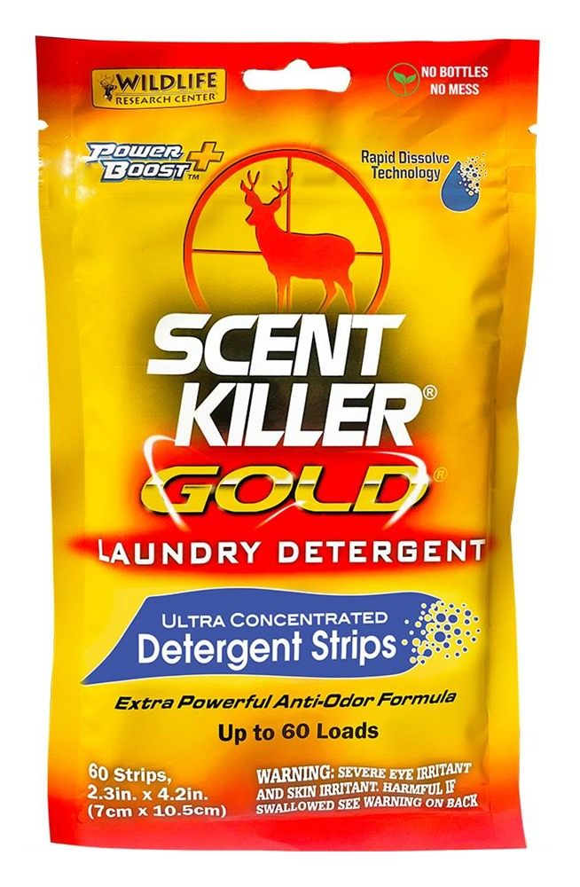 Wildlife Research 1285 Scent Killer Gold Laundry Detergent Strips Odor Elim view 5
