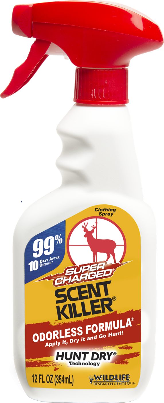 Wildlife Research 1552 Scent Killer Spray, 12 Fluid Ounces, Yellow, Small
