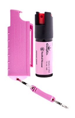 Caliber Gourmet CBG S W Pepper Spray .5 OZ Pink