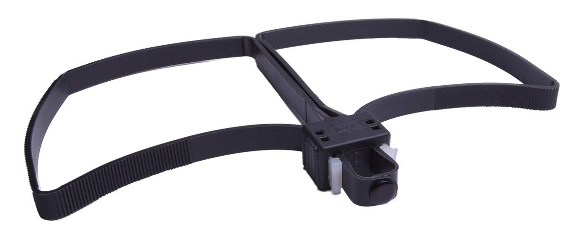 Uzi CampCo Disposable Double Restraint Flex Cuff, Single Use, Black view 2