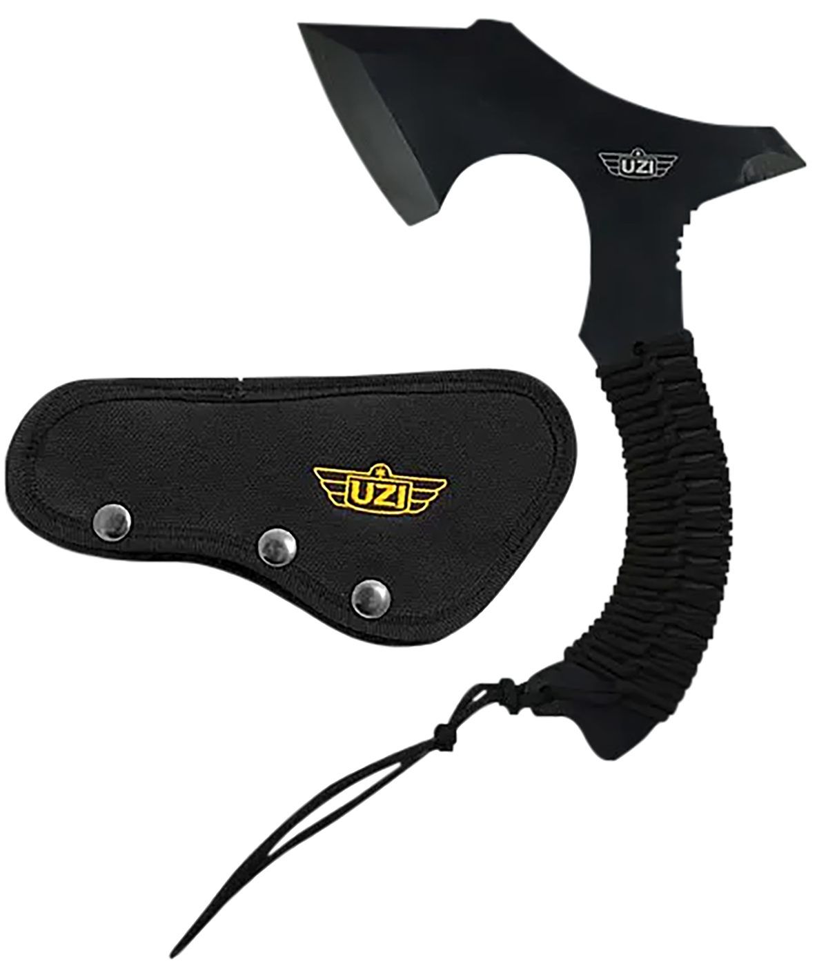 Camp Uzi Accessories UZKAXE5 Throwing Axe 7in Plain Stainless Steel Blade