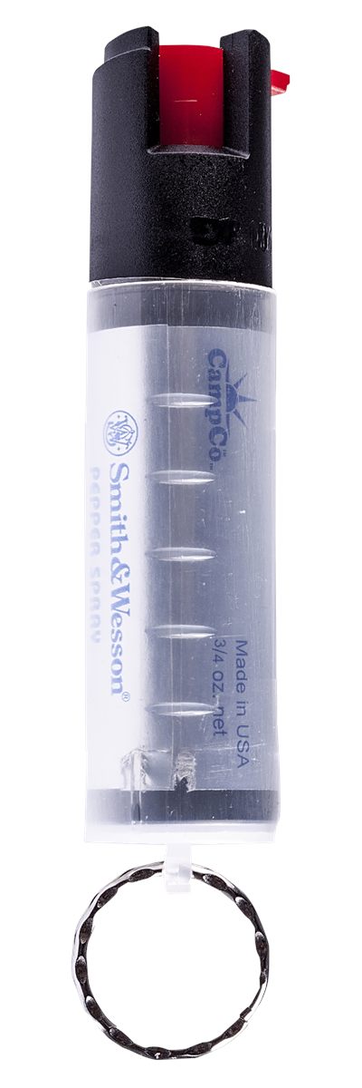 Camp S W Pepper Spray 1251 OC Range 10 ft 0.75 oz Clear Includes Keycap