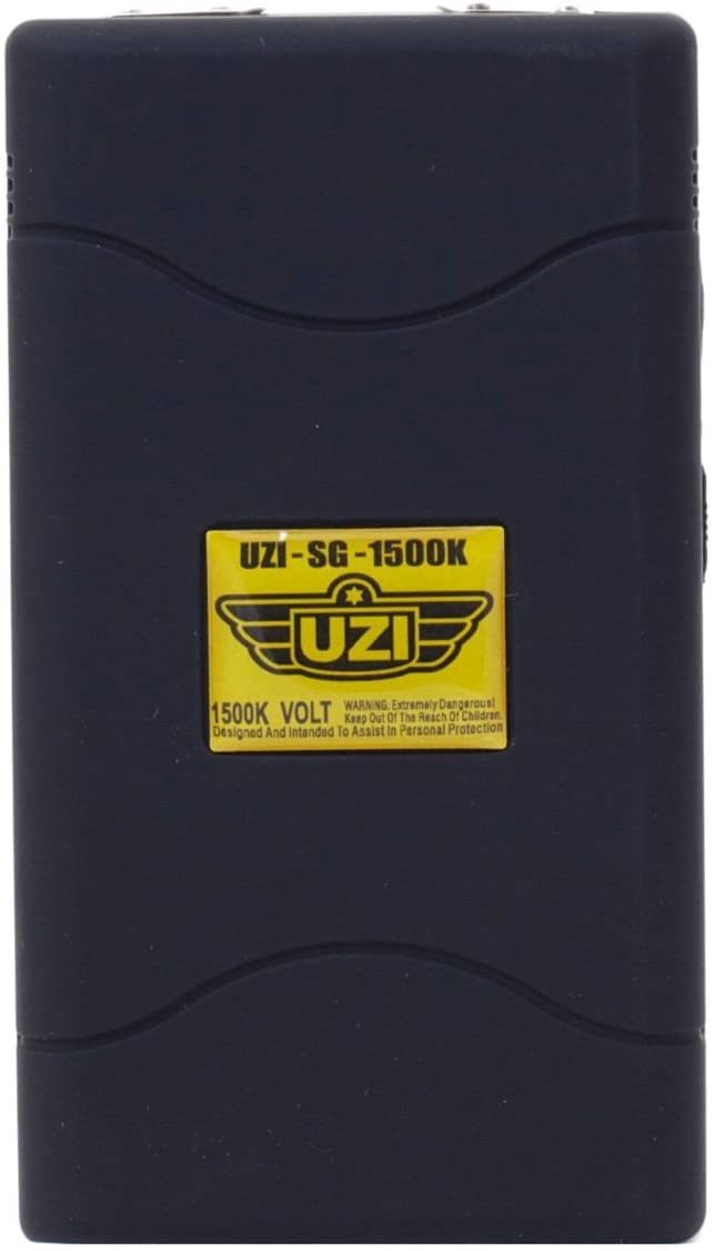 Uzi 1.5-Million-volt Rechargeable Stun Device, Black view 2