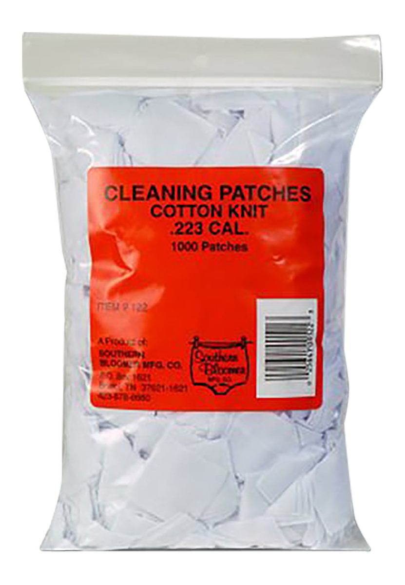 Bushnell Southern Bloomer 1000-pack Gun Cleaning Patches, 223 Cal