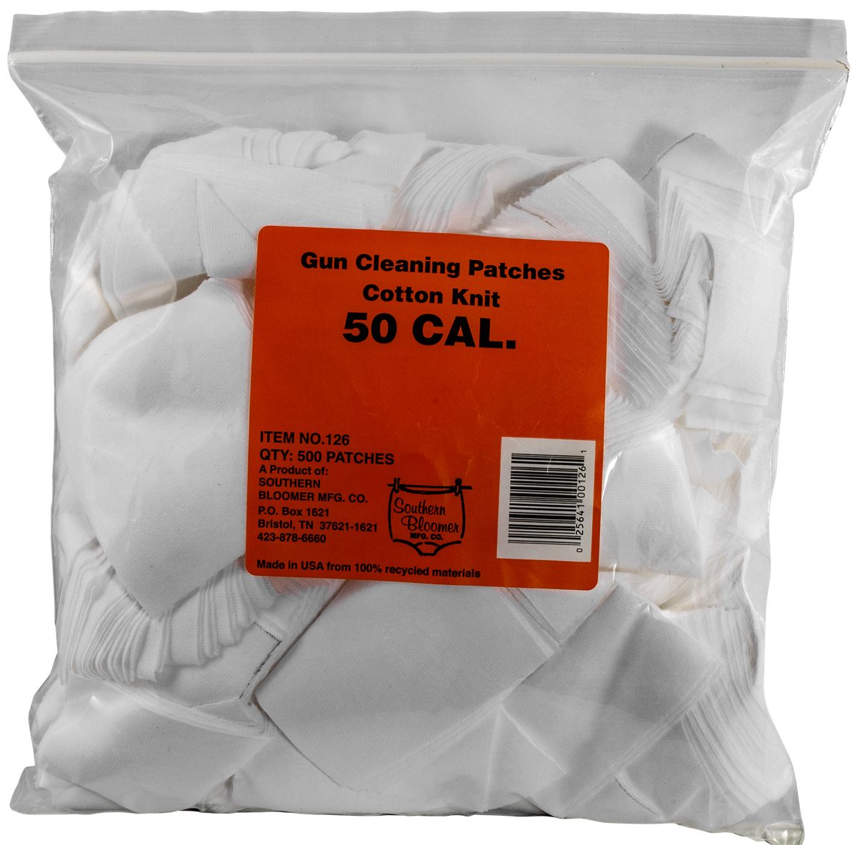 Sbloom SBL126 Stern Blur 50 Cal 500/Bag Gun Cleaning Kits