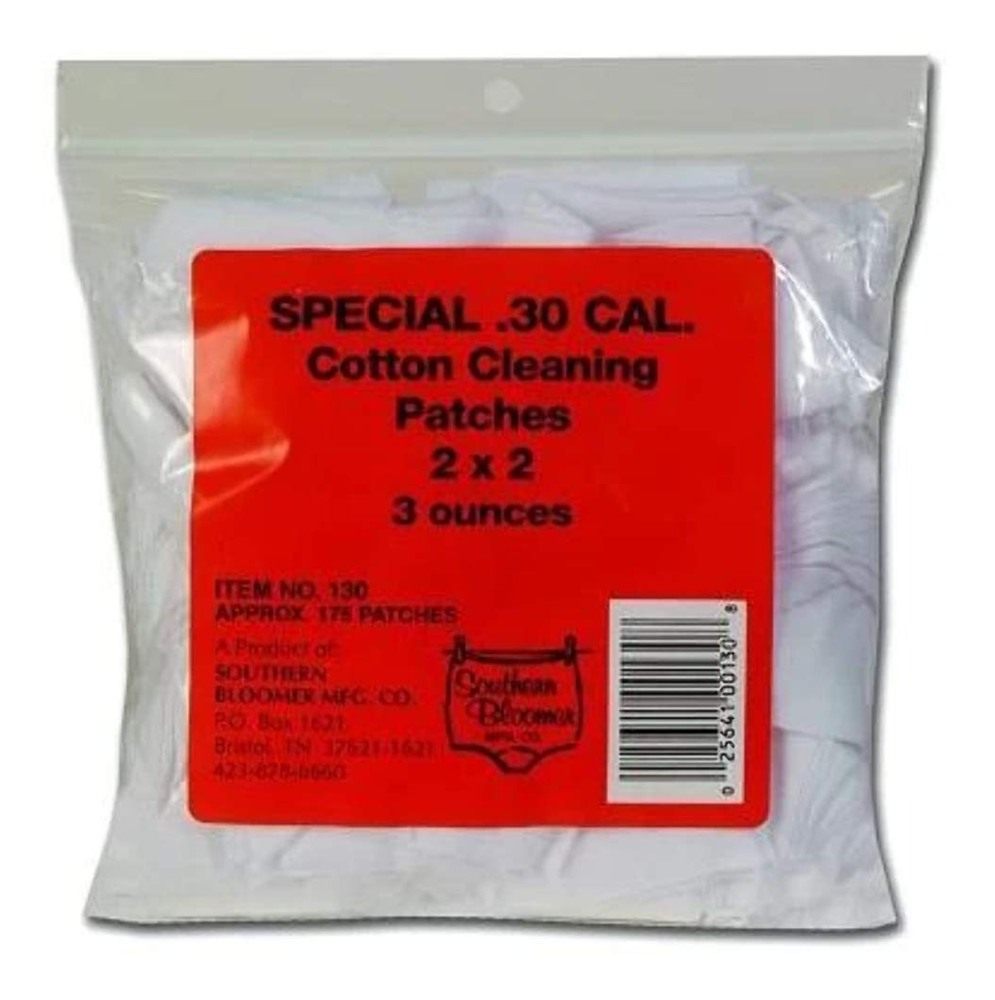 Southern Bloomer Mfg. Co. 30 Cal Cleaning Patches - SQDIN1017S76 view 2
