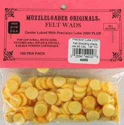 Modern Muzzleloader M-Loader Original Wonder Wads 44-45CAL 100PK