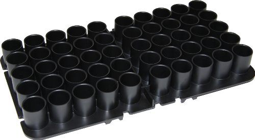 MTM ST-12-40 - Shotshell Trays 50 Round Gauge fits SF SD S-100, USA Made, B view 2