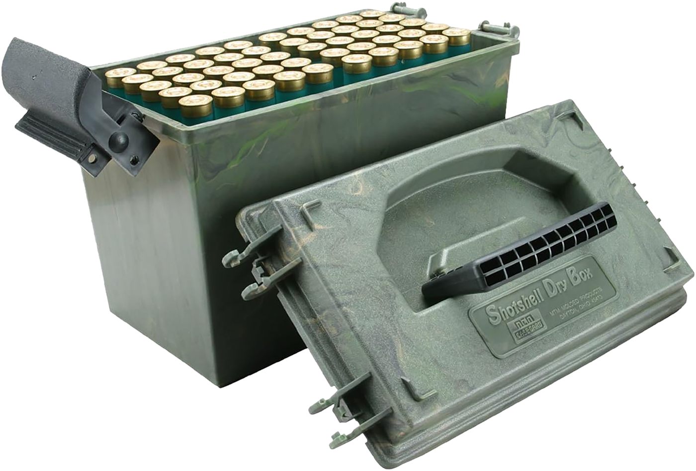 MTM Case-Gard SD1002009 Shotshell Dry Box 20 Gauge Gray 100 Shells