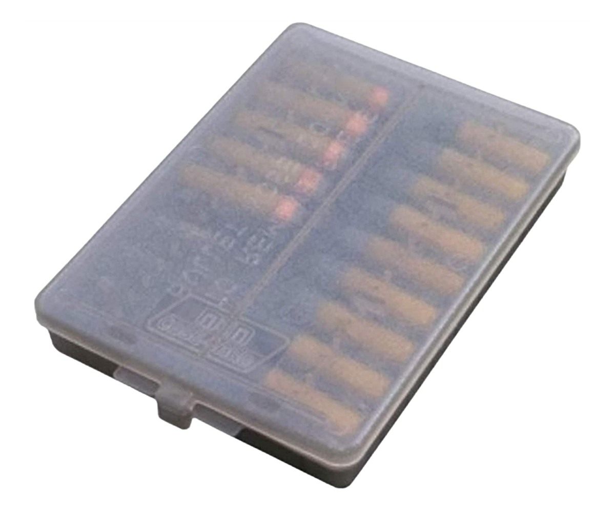 MTM 18 Rounds 44 Cal Case-Gard Ammo Wallet (Clear Smoke)