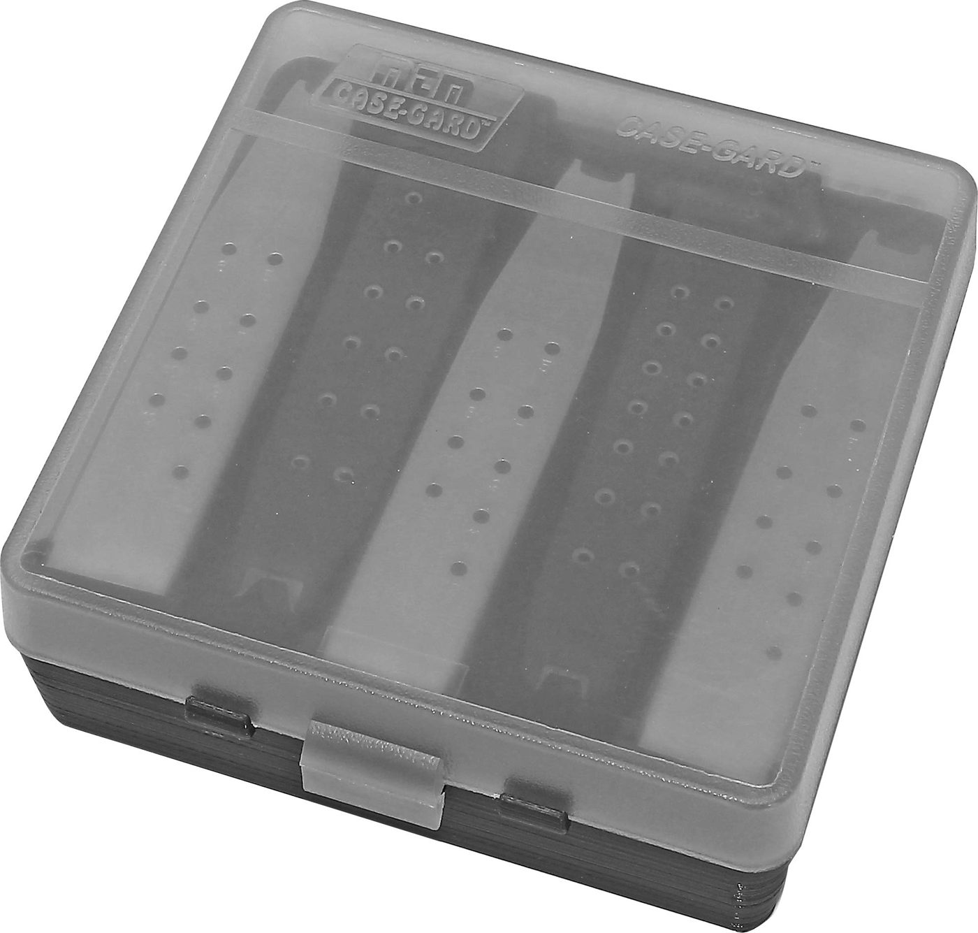 MTM PMC5 Compact Handgun Magazine Case, Holds 5 Double-Stack USA Made, Clea