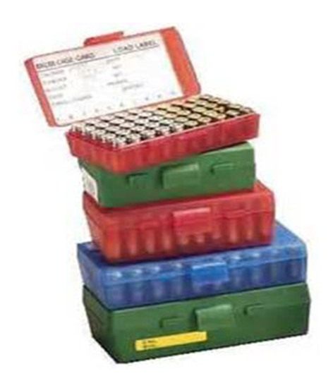 MTM 50 Round Flip-Top Ammo Box 41/44 Cal (Green) 1.75in view 4
