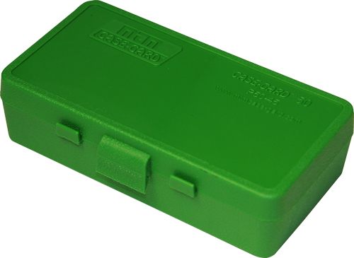 MTM 50 Round 45ACP/10MM Green Ammo Box P50-45-10 view 2